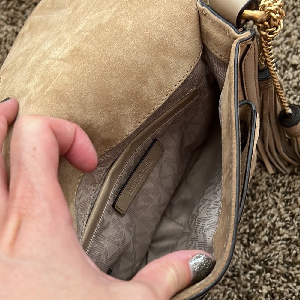 Suede Michael Kors Crossbody - Picture 5 of 13